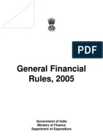 General Financial Rules - 2005