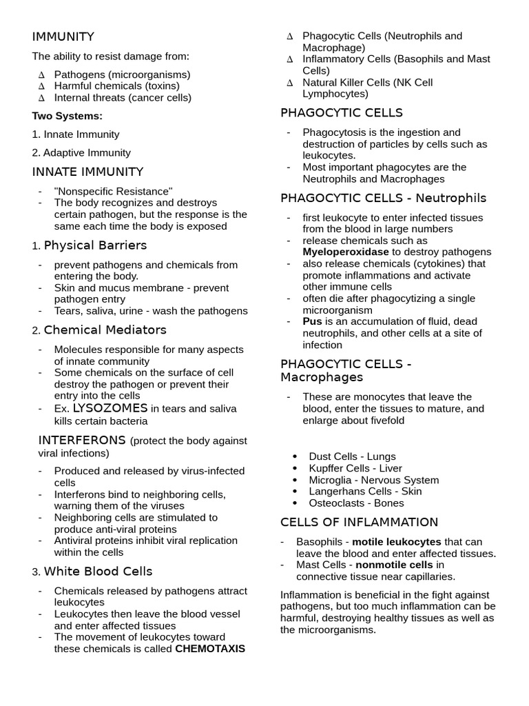 Immune System | PDF