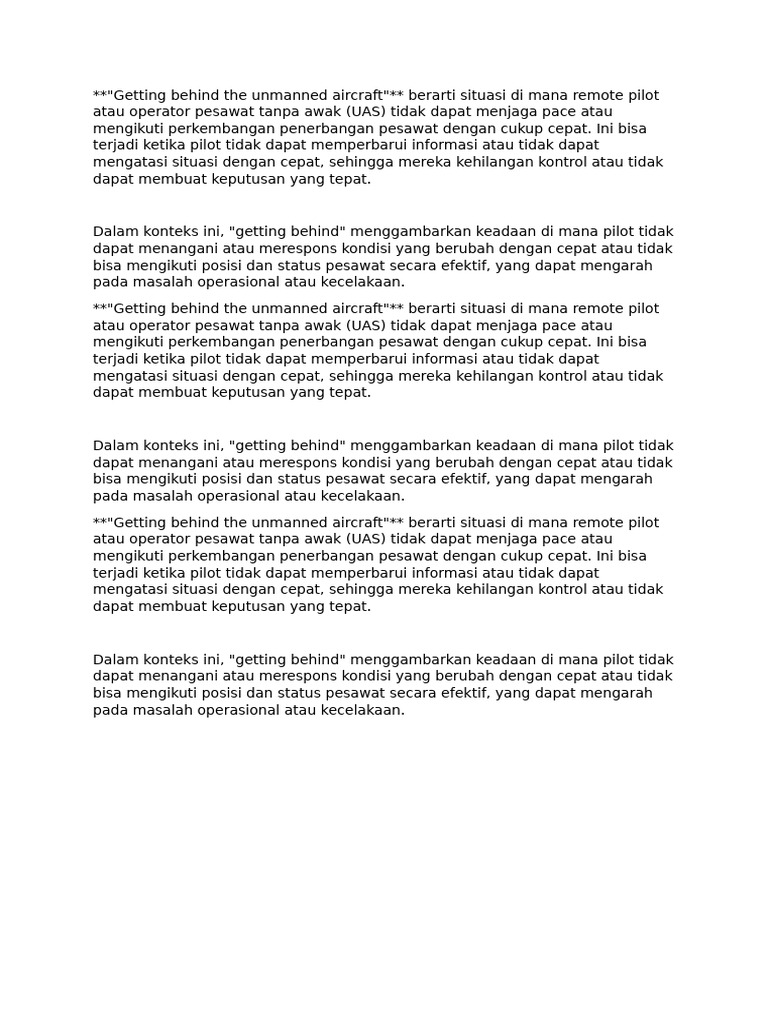Getting Behind The Unmanned Aircraft | PDF