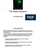 Radar Equation