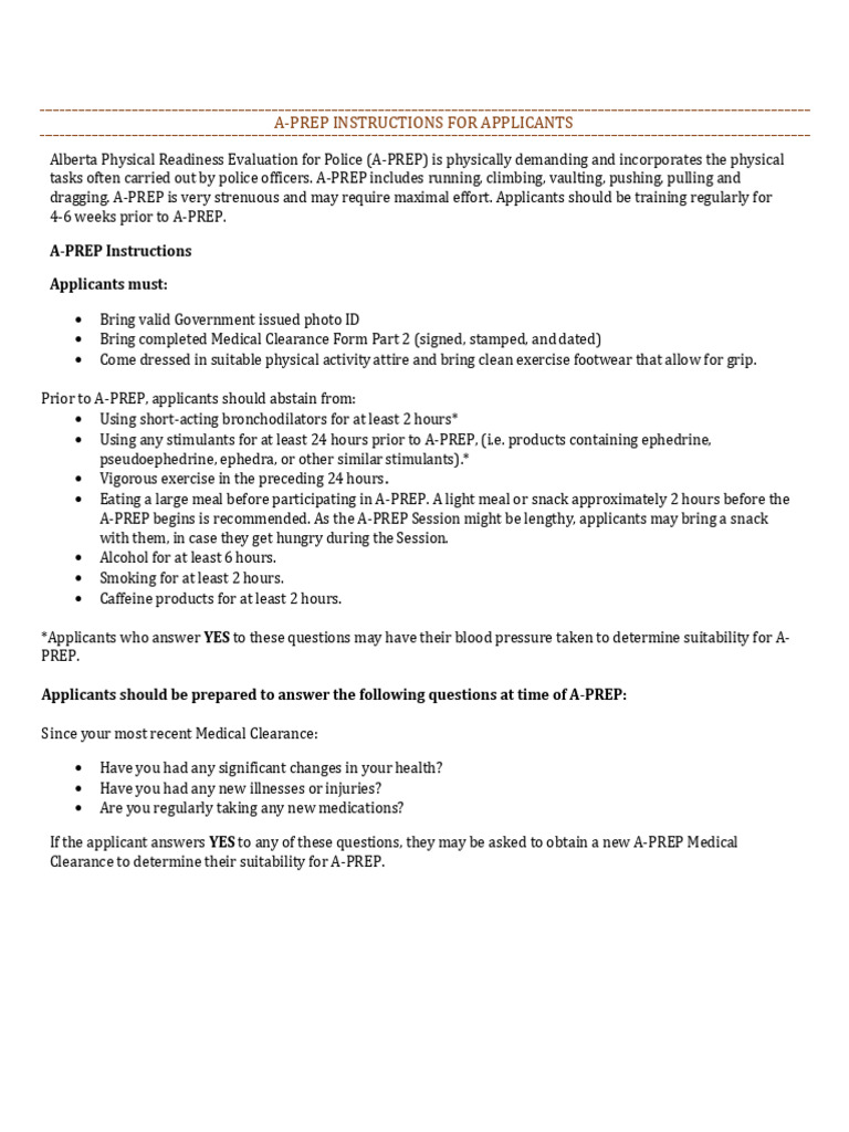 APREP Forms | PDF