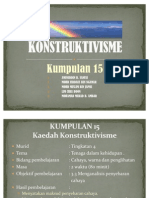 KONSTRUKTIVISME KUMPULAN 15