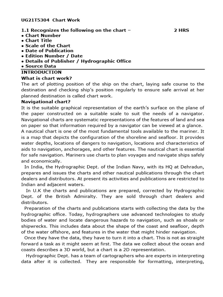 Chart Work Main PDF-1 | PDF