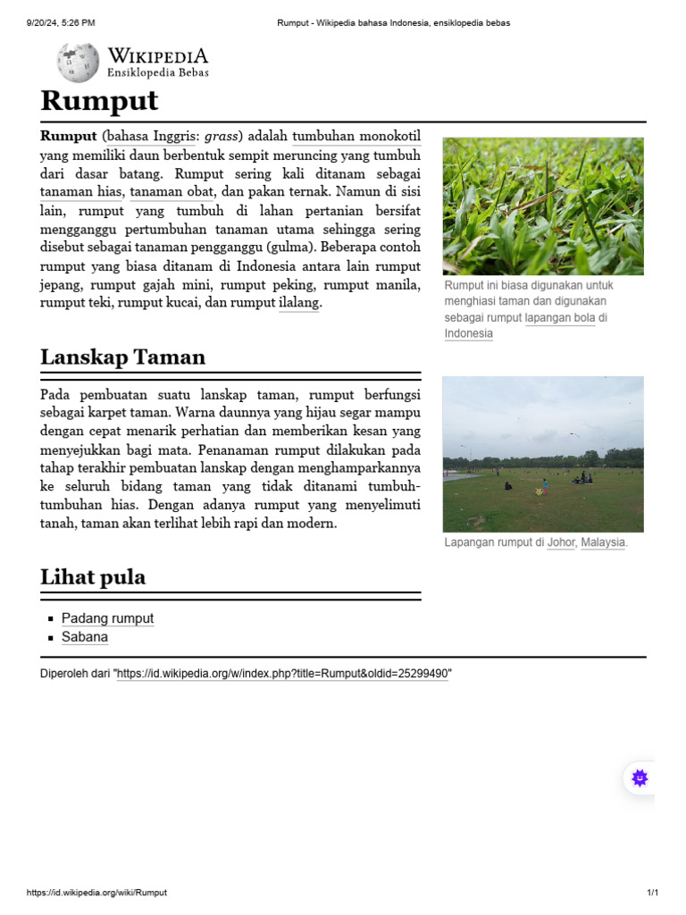 RUMPUT | PDF