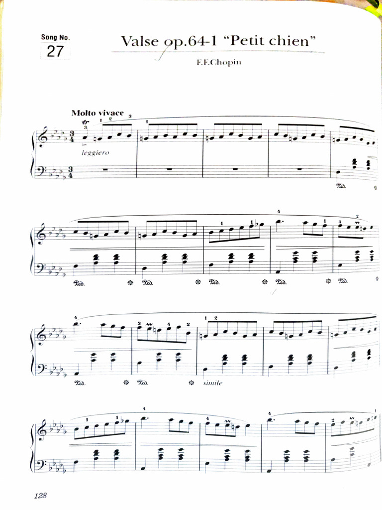 Chopin Minute Waltz Pdf