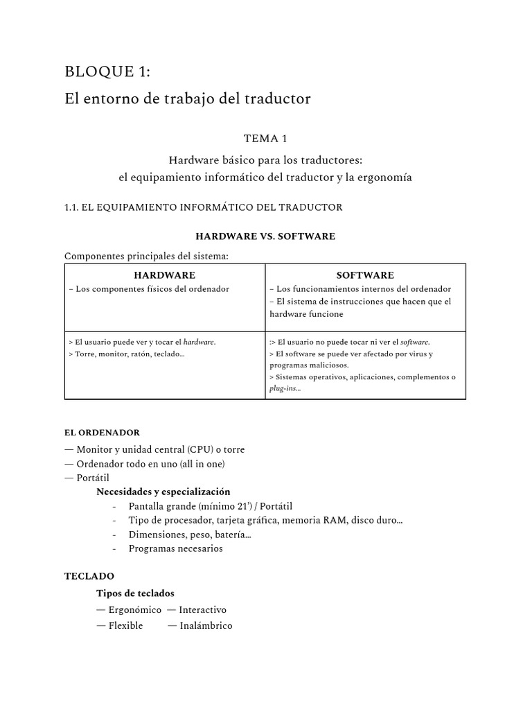 Apuntes Herramientas | PDF