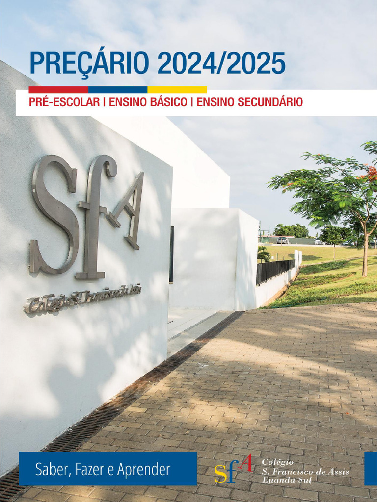 CSFA Luanda Sul - Preçário 2024-25 | PDF