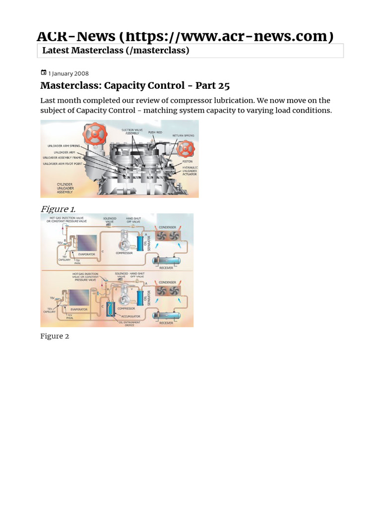 Masterclass - Capacity Control - Part 25 | PDF