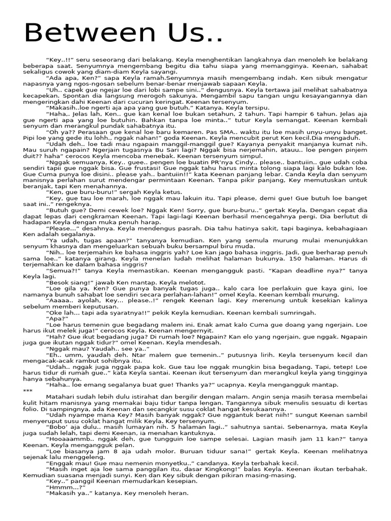 Between Us PDF