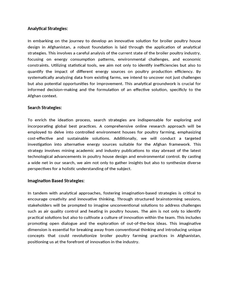 Analytical Strategies | PDF