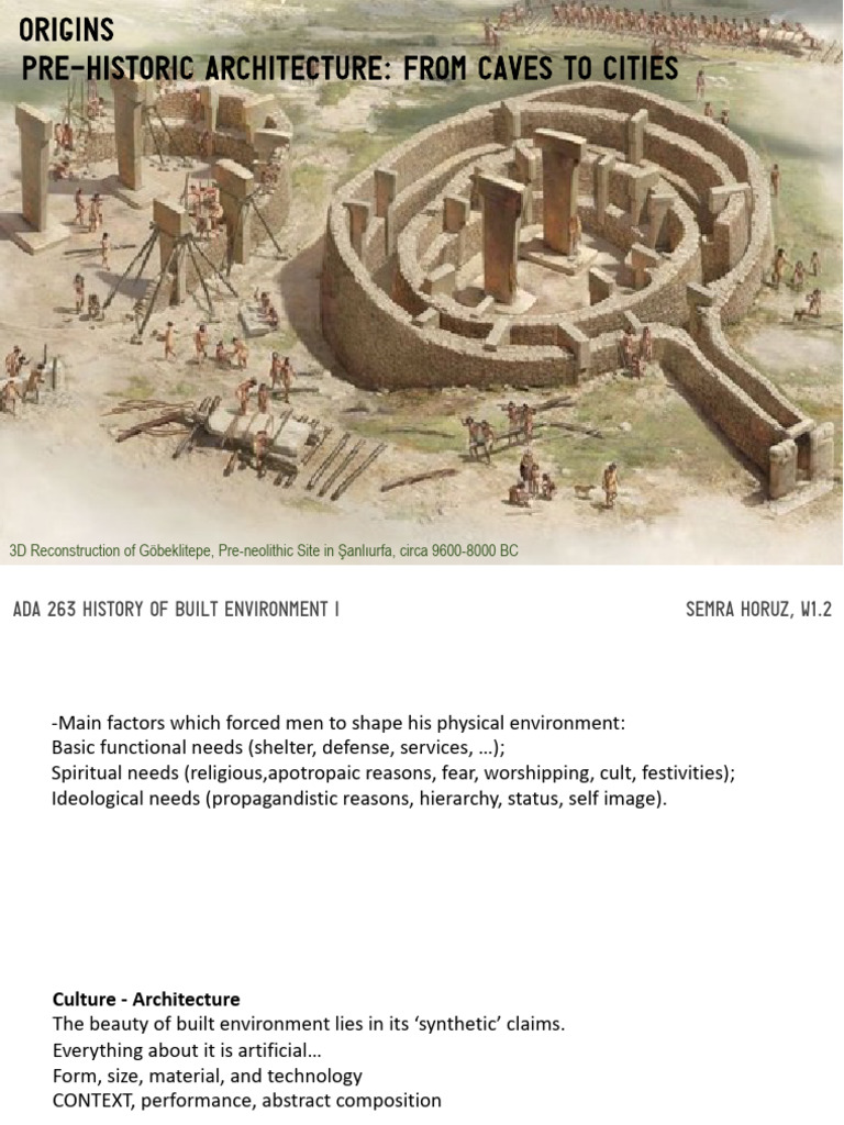 Prehistoric Architecture Evolution | PDF | Neolithic | Anno Domini