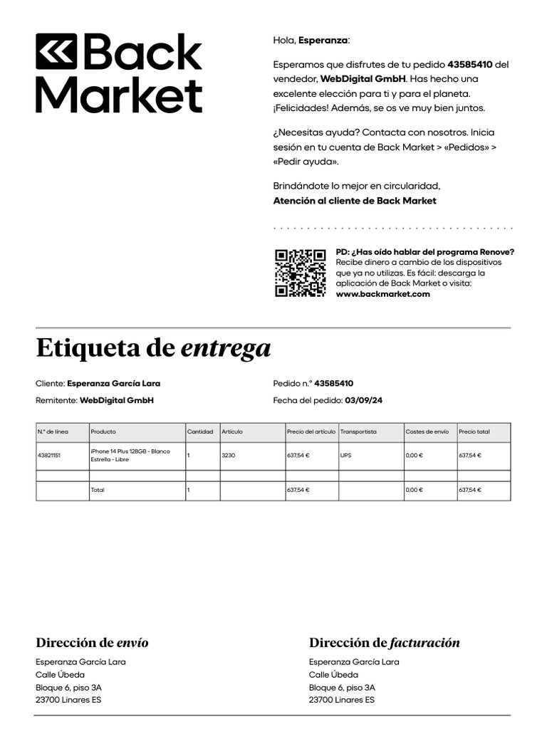 Delivery Form | PDF