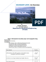 Atmospheric Boundary Layer Presenation by Sharad Pachpute, IIT Delhi