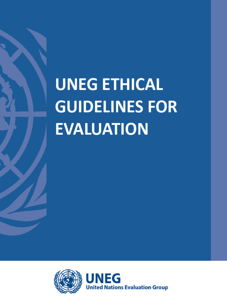 UN Evaluation Ethics Guide | PDF | Evaluation | Conflict Of Interest