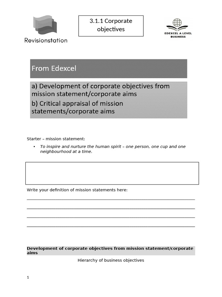 Ch 4 Objectives worksheet | PDF