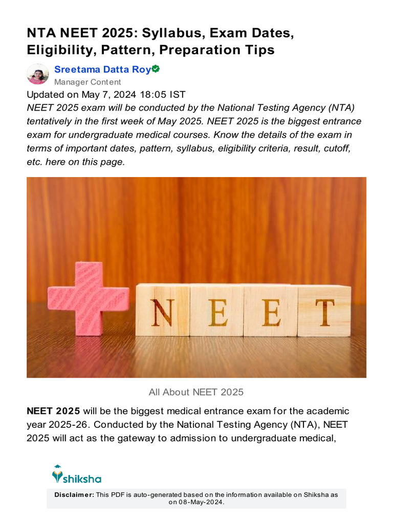 nta-neet-2025-syllabus-exam-dates-eligibility-pattern-preparation