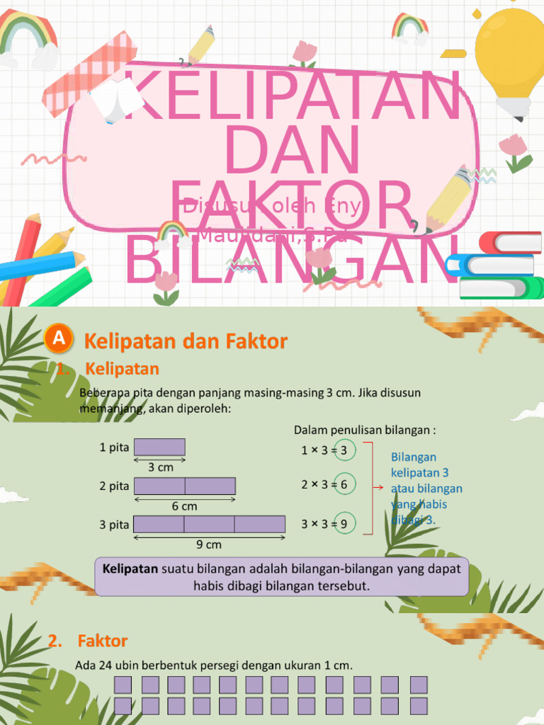 Kelipatan Dan Faktor Bilangan | PDF