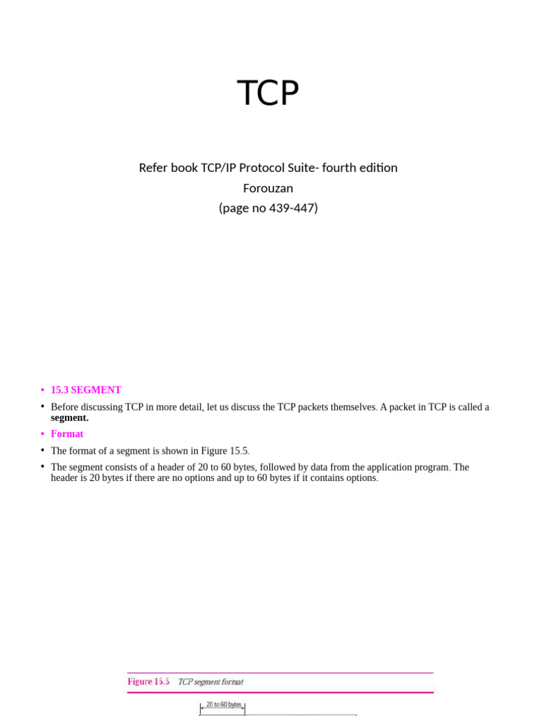 7 3 TCP | PDF