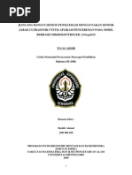 Download Rancang Bangun Sistem Otomatisasi Menggunakan Sensor Jarak Ultrasonik Untuk Aplikasi Pengereman Pada Mobil by Aditya Pratama Suharto SN77120870 doc pdf