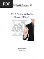 Download 2012 UK SME Business Owner Survey Report by Adrian Reeve SN77120949 doc pdf