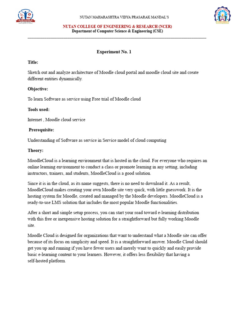 CC Lab Expt 1 | PDF