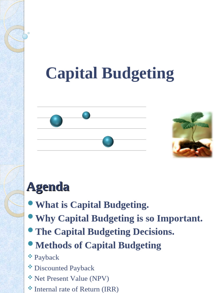 IMPORTANCE OF CAPITAL BUDGETING PDF visual data 7