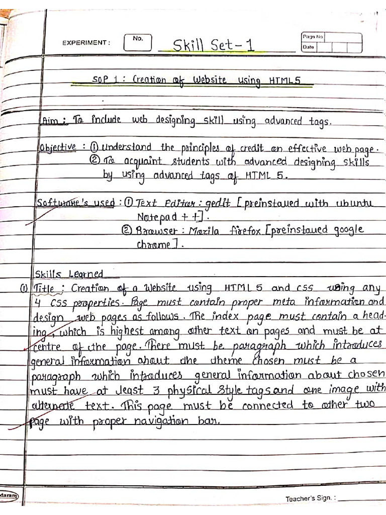 Sop 1 | PDF