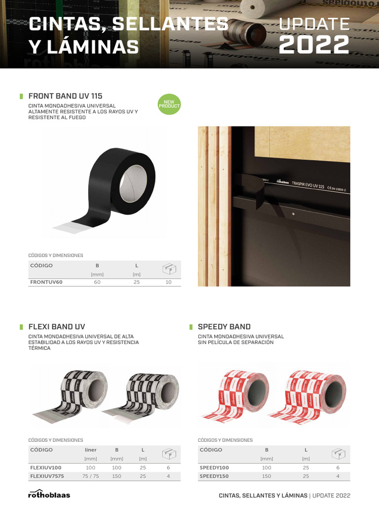 Cintas Sellantes y Laminasnewses | PDF