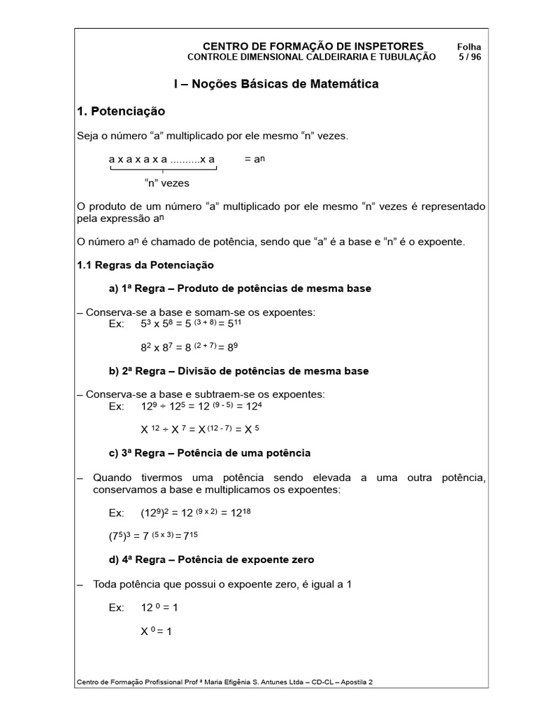 Conceitos basicos de matematica pdf