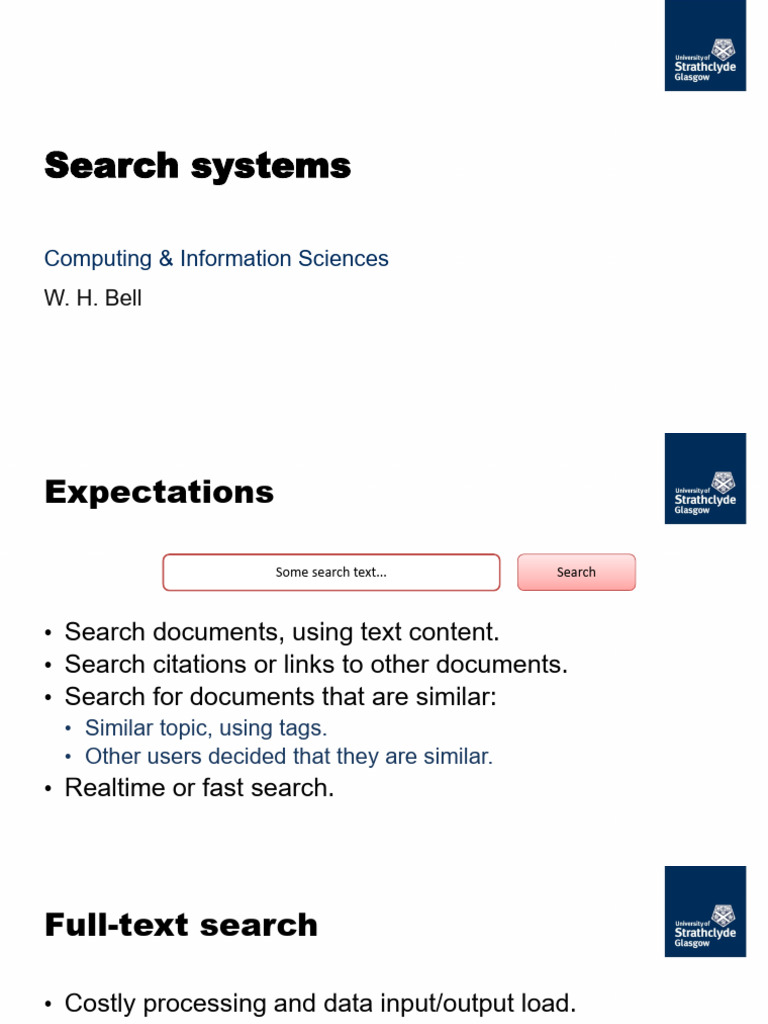 w03 01 SearchSystems | PDF