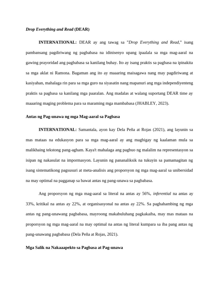 International RRL | PDF