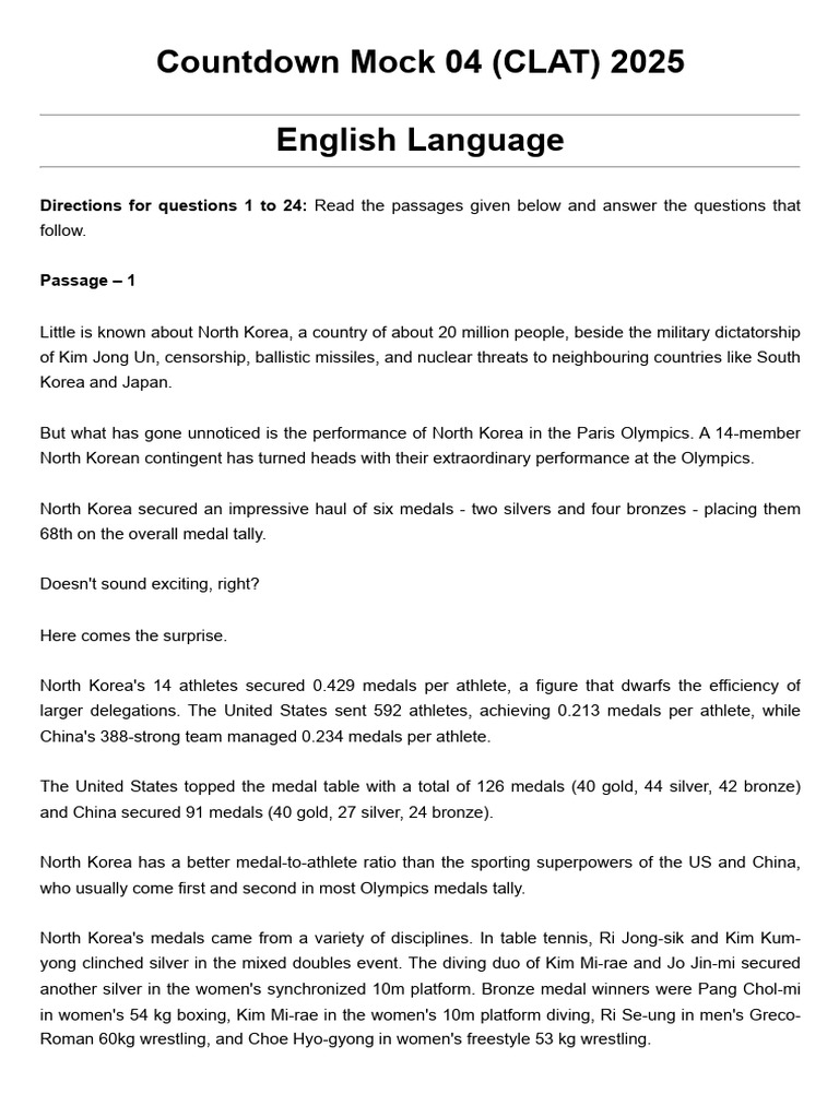 Countdown 4 | PDF