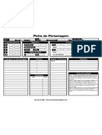 3D&T - Ficha de Persona Gem Completa