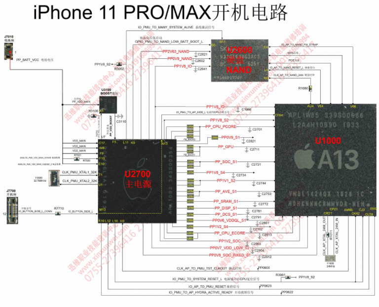 IPhone 11pro Power On Circuit | PDF