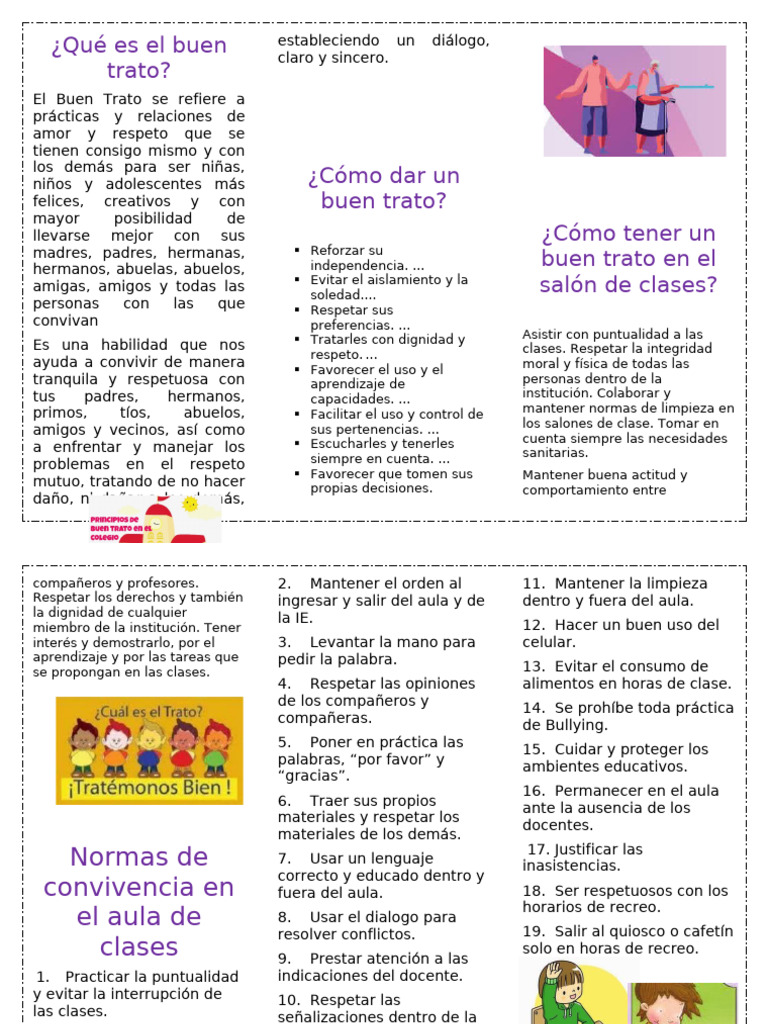 Buen Trato | PDF