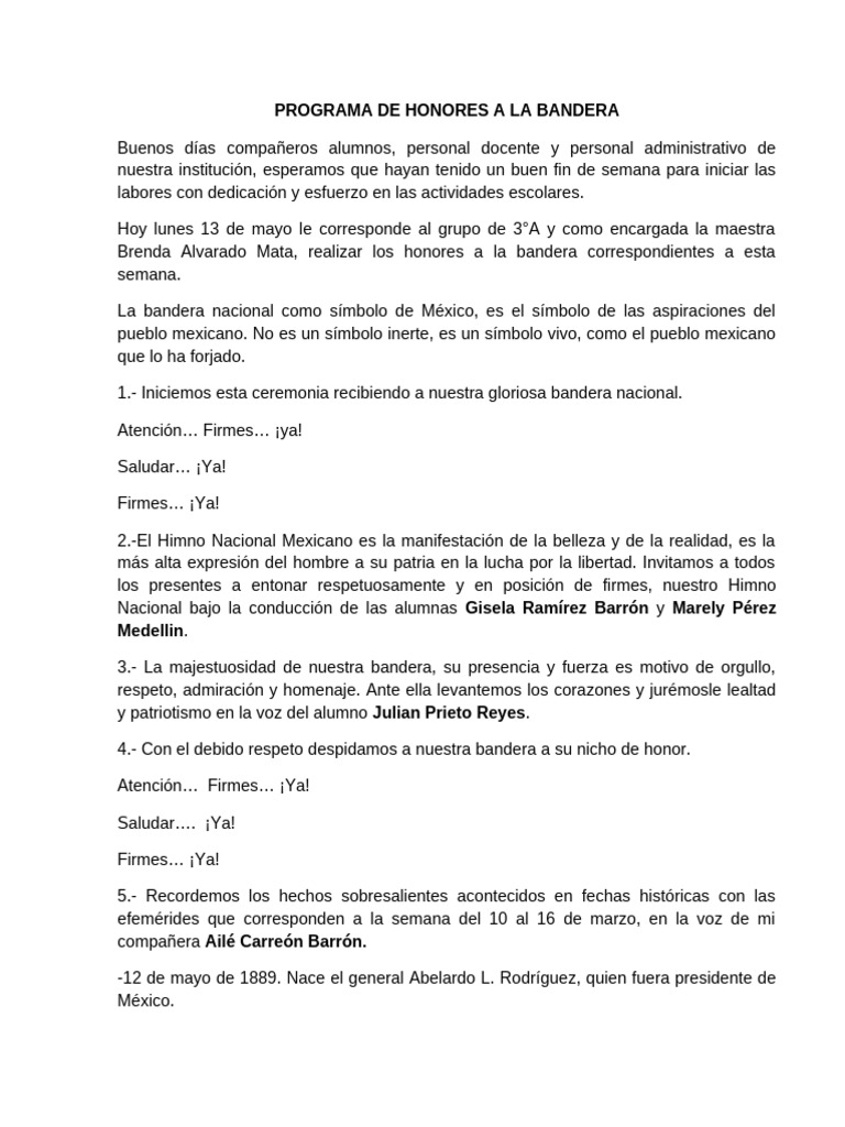 Honores | PDF