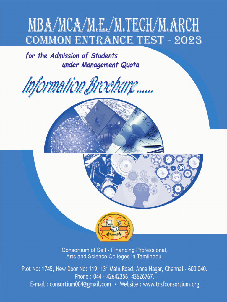 MBA M.tech Brochure 2023 | PDF