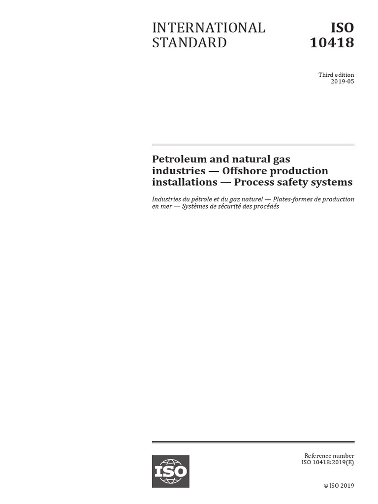 Iso 10418-2019 | PDF