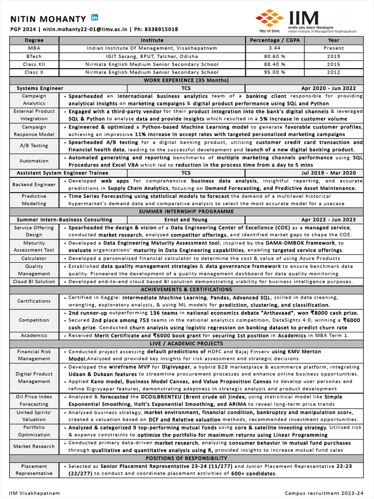 Nitin Idfc C | PDF