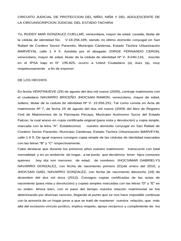 Divorcio Ecuador | PDF | Divorcio | Matrimonio