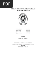 Referat Bedah Thorvas Trauma Thorax