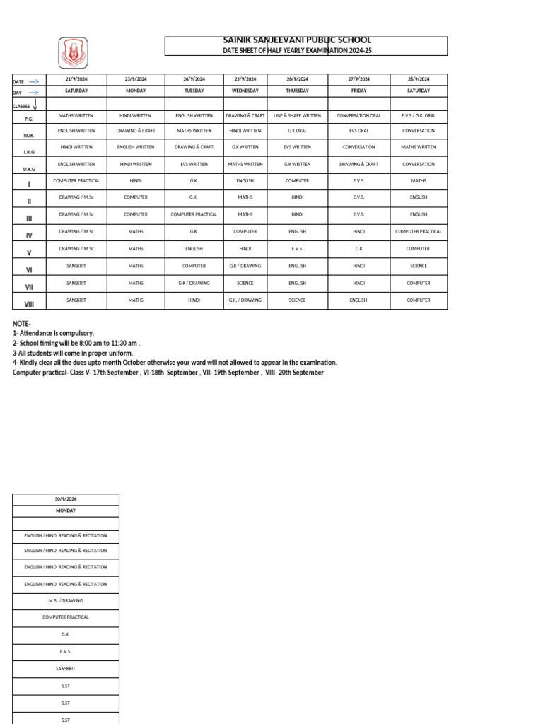 date-sheet-pg-to-8-half-yearly-2024-25-pdf