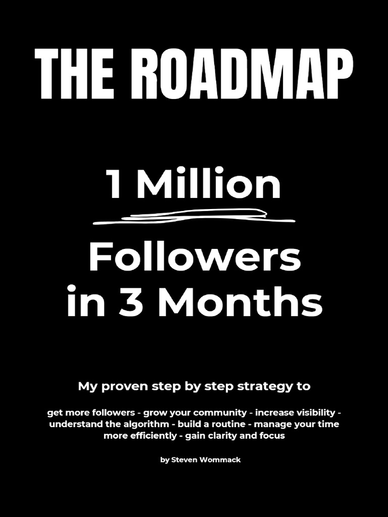 Social Media Roadmap Steven Wommack - Social-Media-Roadmap-Steven ...