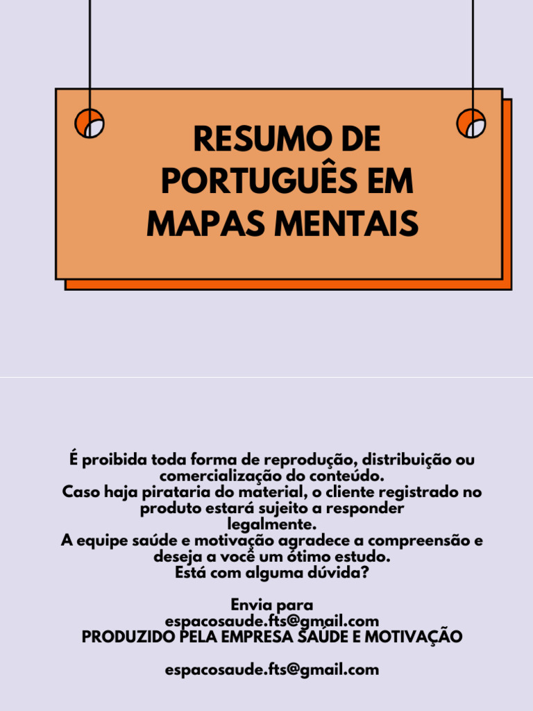 Mapas+mentais+portugues PDF+ | PDF