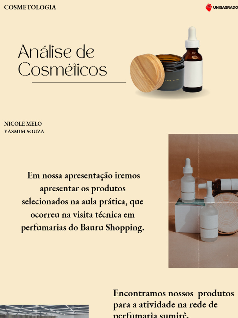 Brown Minimalist Beauty Product Presentation | PDF