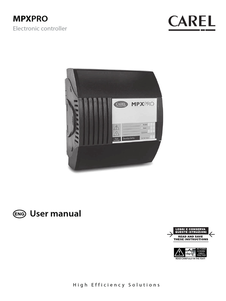 MPXPRO Controller User Manual | PDF