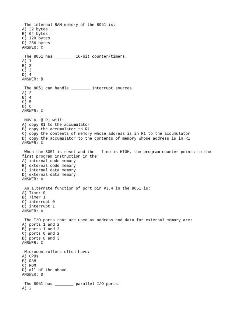 MPMC Quiz 2 | PDF