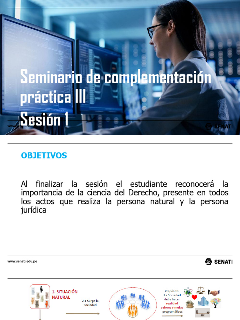 Seminario de Complementación Practica III Sesión 1 | PDF