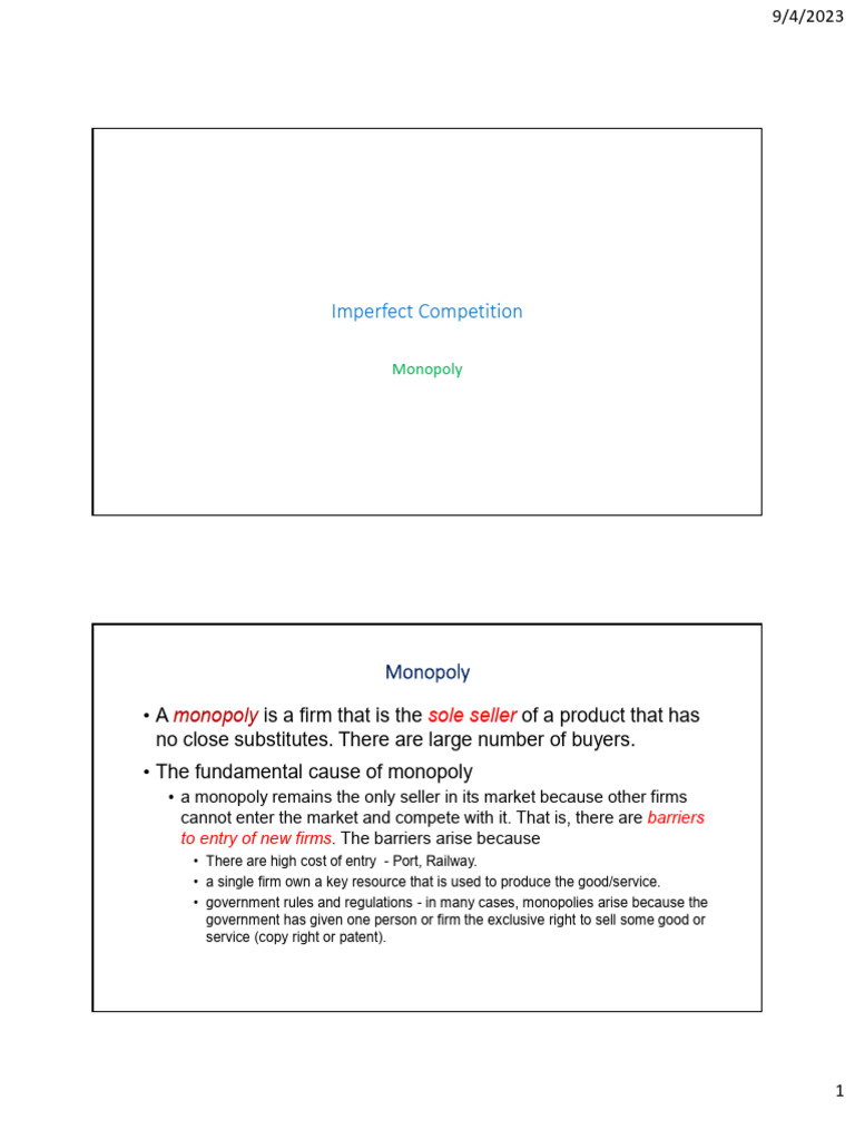 Monopoly | PDF