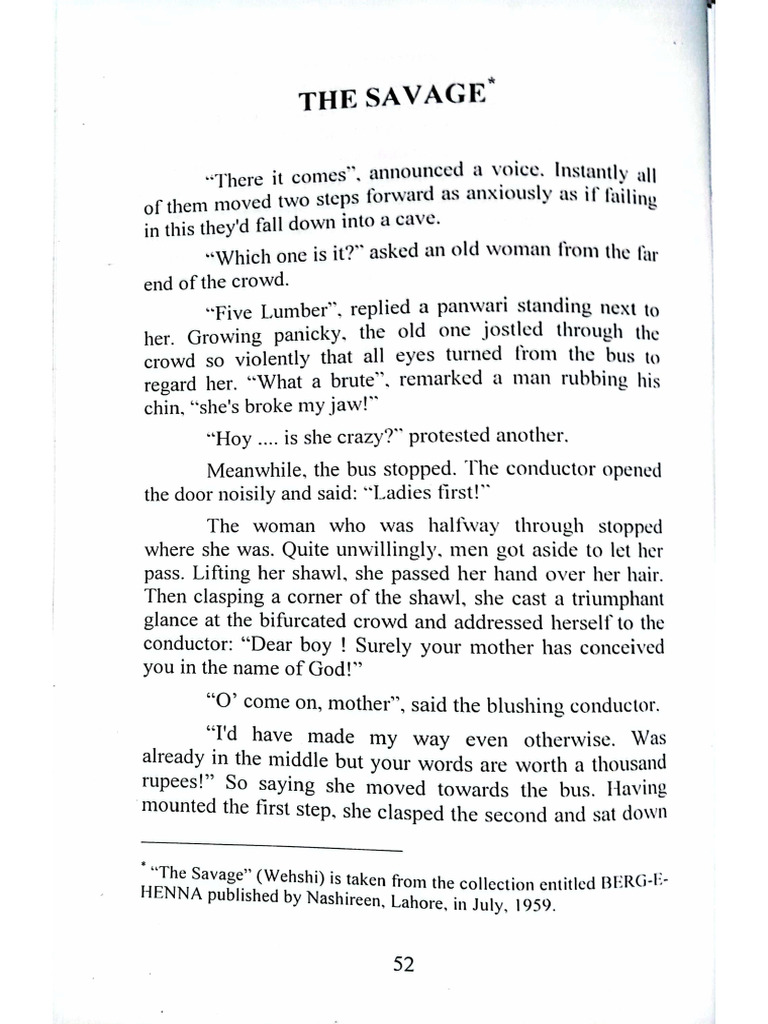 The Savage | PDF